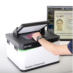 Scaner criminalistic UV-VIS-IR de inalta rezolutie (45 MPx) pentru documente legitimare si calatorie